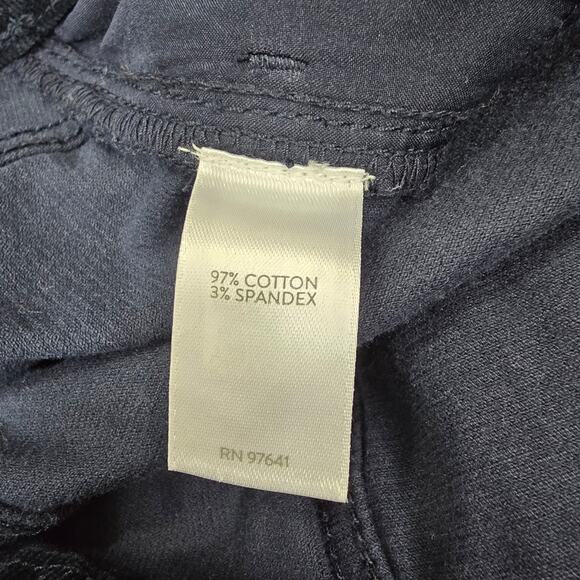 J. Jill Corduroy Navy Blue Pants Size 16 - Picture 3 of 6